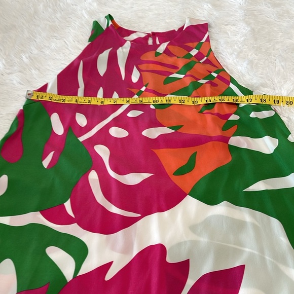 NWT Manuhealii Alina Dress Monstera Dragonfruit S - Picture 4 of 7